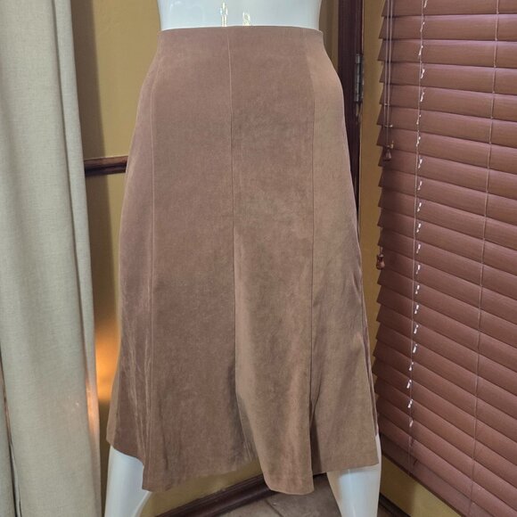 Vintage Retro METRO GIRL midi skirt sz8 - Picture 2 of 13